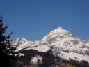 Mont-Charvin, vue de l'appartement du Cernix